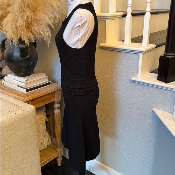 Rag & Bone Alyssa Texured Knit A-Line Sleeveless Dress Black Size Small - Picture 6 of 9